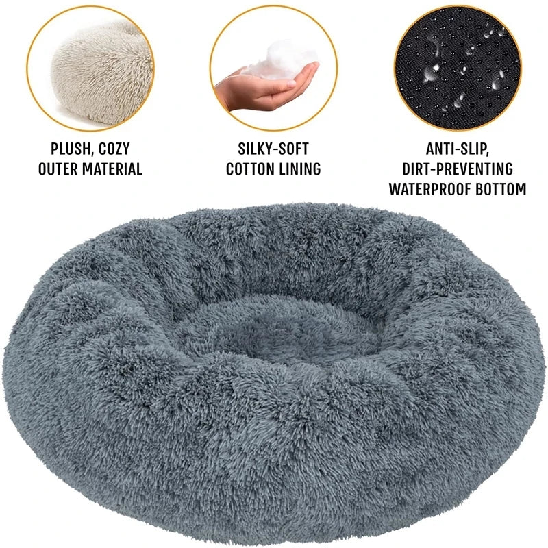 Round Pet Bed for Large Dog Bed