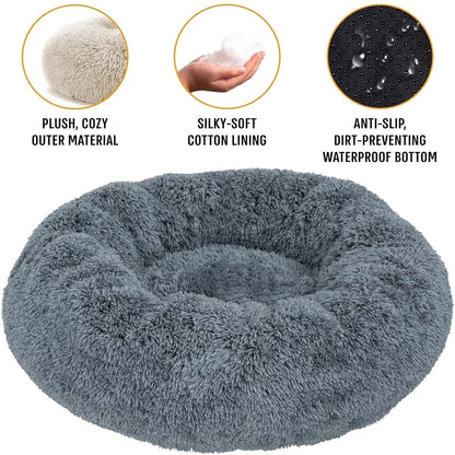 Round Pet Bed for Large Dog Bed