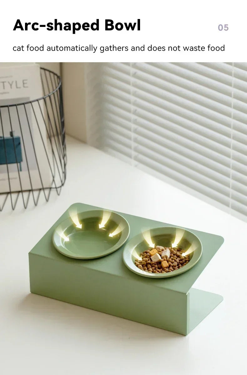 Pet Elevated Raised Food Water Bowls