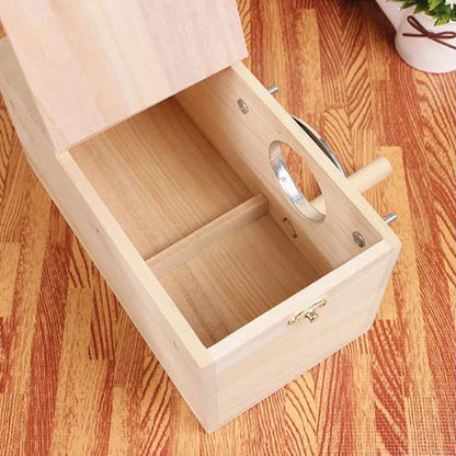 Wooden Bird Cage Nesting Box