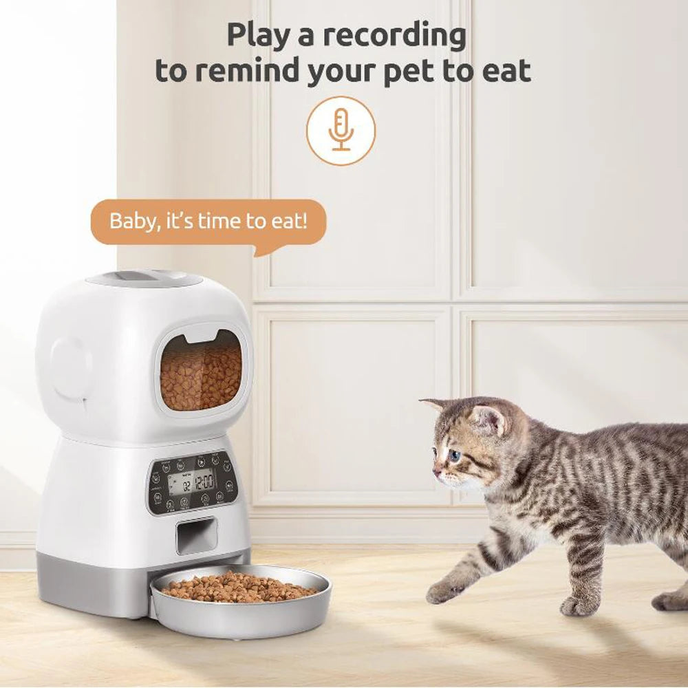 3.5L Smart Automatic Pet Feeder