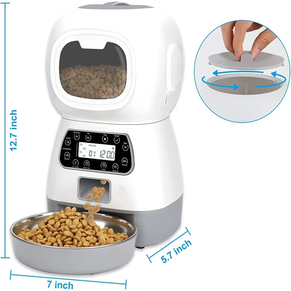 3.5L Smart Automatic Pet Feeder