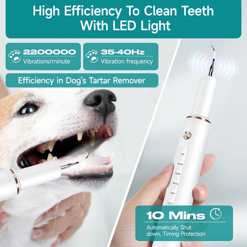 Electric Pet Ultrasonic Dental Cleaner