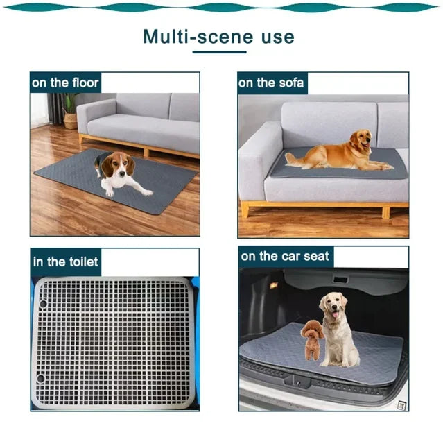Dog Pee Pad Blanket Reusable
