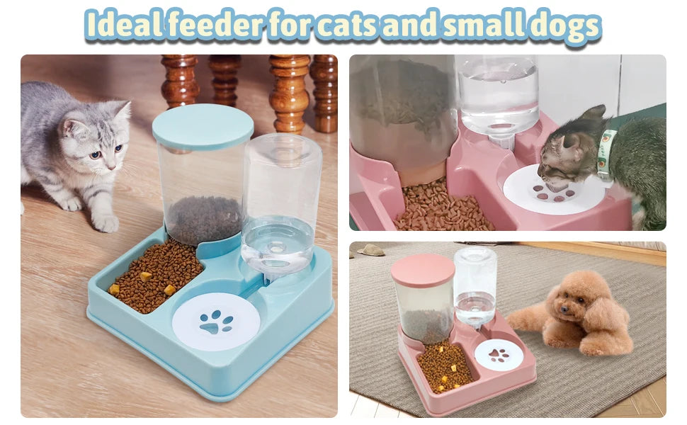 2-in-1 Gravity Feeder and Waterer