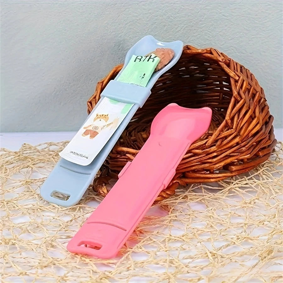Pet Supplies Cat Strip Squeeze Spoon