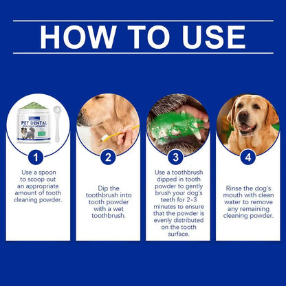 Dog Teeth Cleaning Powder