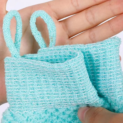 2PCS Exfoliating Bath Gloves