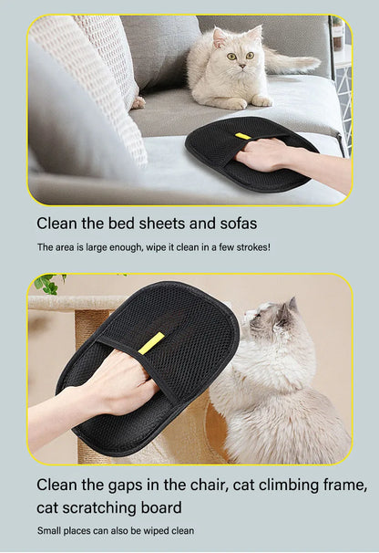 Static Pet Hair Remover Gloves