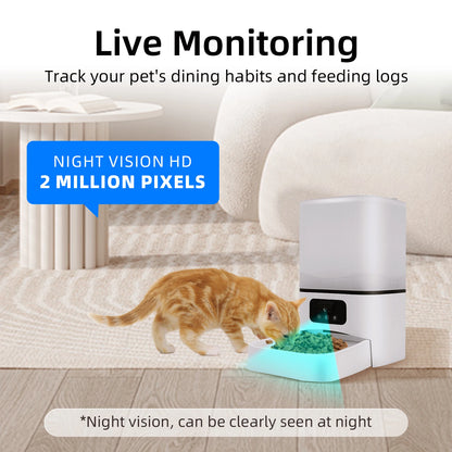 6L 5G Smart Camera APP Pet Feeder