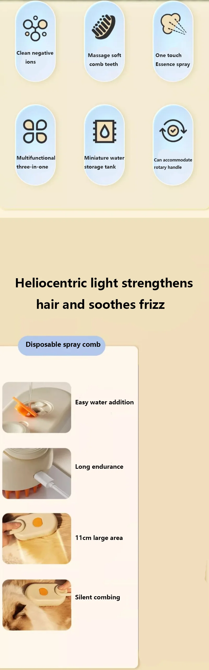 3-in-1 Smart Pet Cleaning Brush