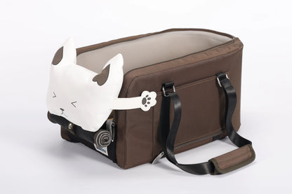 Dog car seat center console pet seat