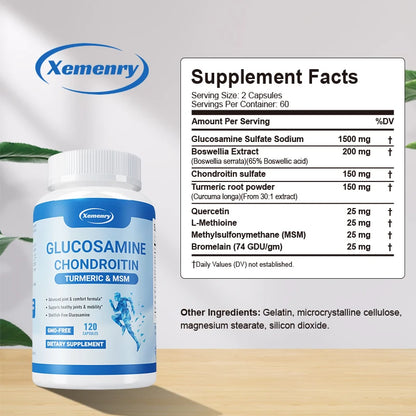 Glucosamine Chondroitin Turmeric & MSM