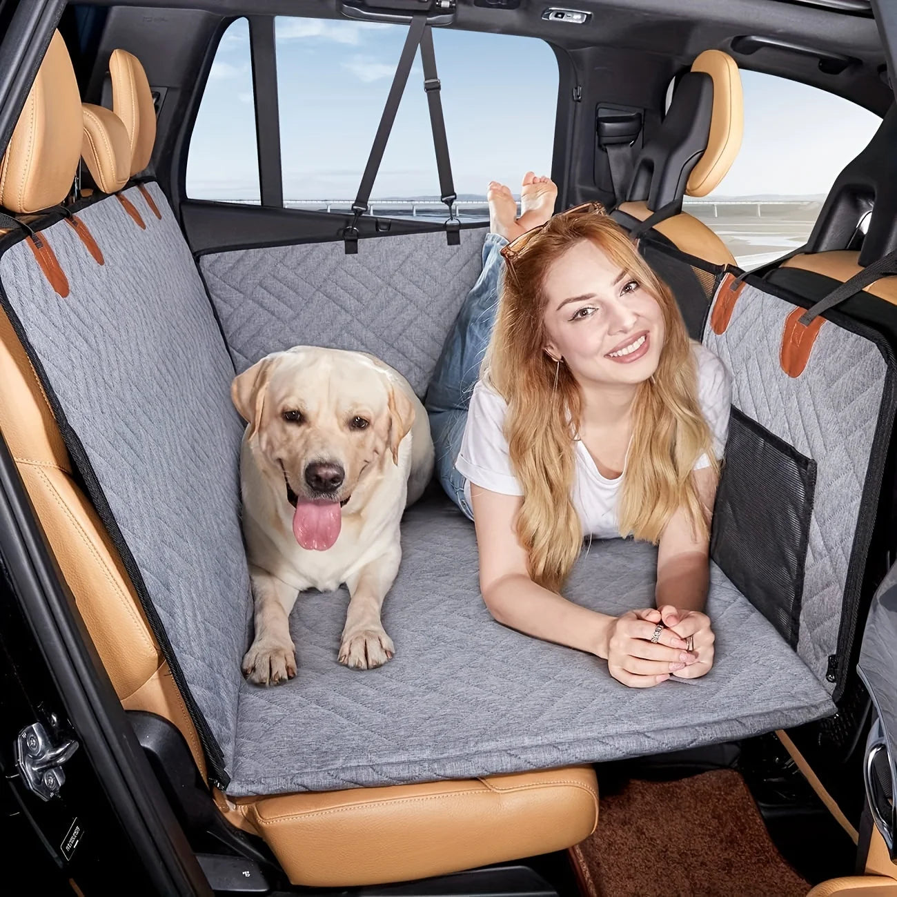 Waterproof Pet Seat Cover Hammock Scratch