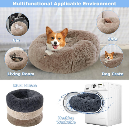 Round Pet Bed for Large Dog Bed