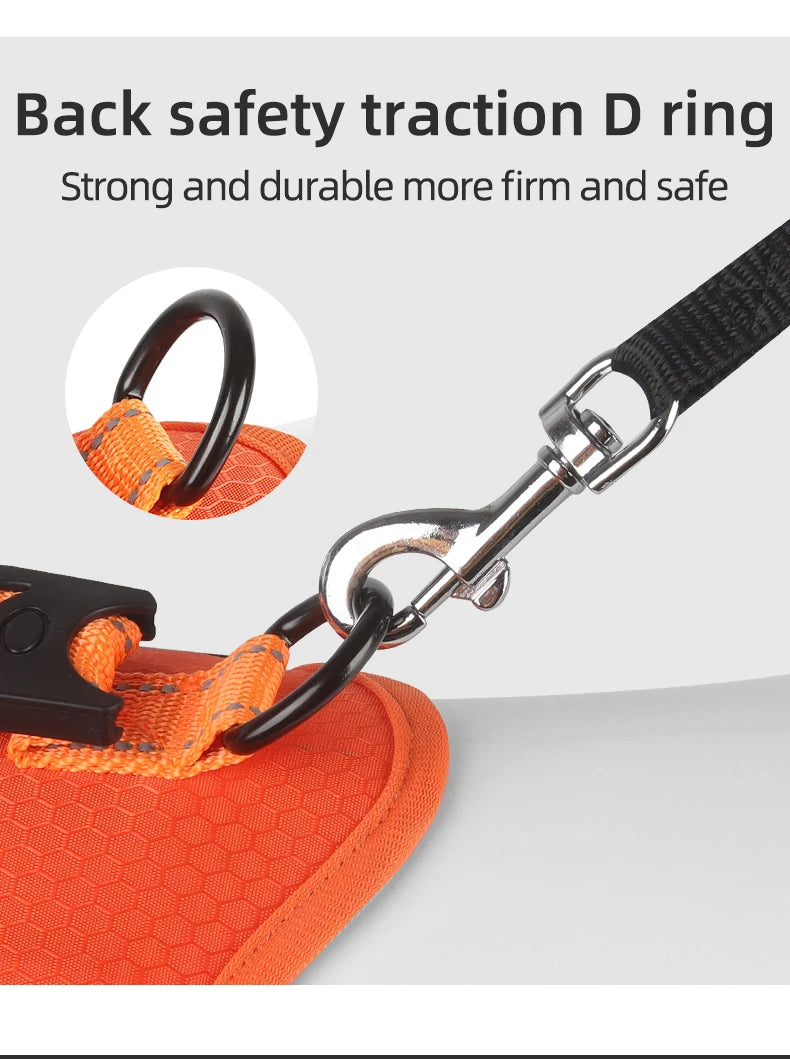 Breathable Reflective Pet Chest Strap