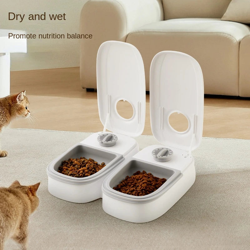 Single Automatic Pet Food Dispenser Bowl