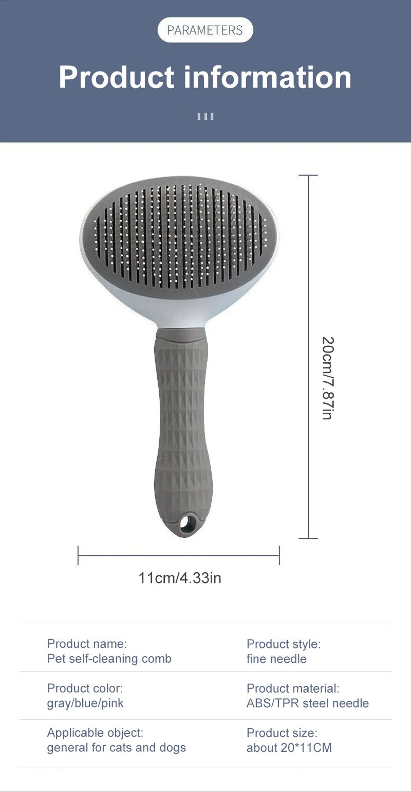 2-in-1 Pet Cleaning Brush