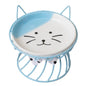 Elevated Cat Food Bowl Large Capacity