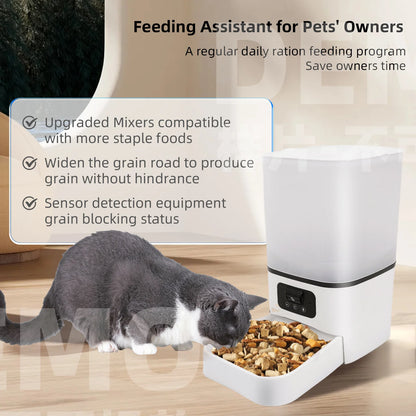 6L 5G Smart Camera APP Pet Feeder