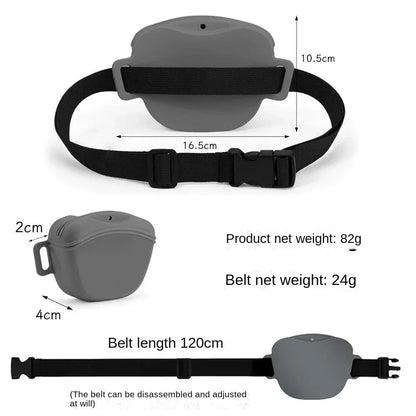 Silicone Treat Bag Outdoor Feeder