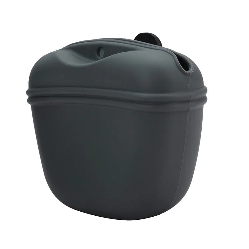 Silicone Dog Treat Bag Outdoor Feeder