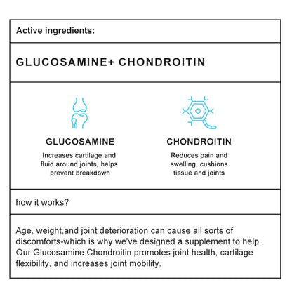 Mulittea Glucosamine Chondroitin Capsules