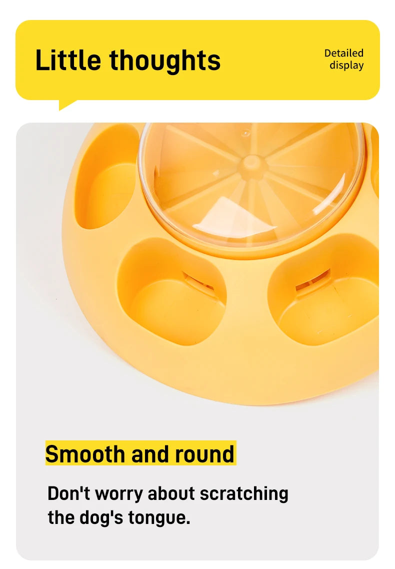 Pet Press Feeder Smart Interactive Controlled Feeding Fun Easy Convenient Automatic Timer Healthy Entertaining Training Puzzle