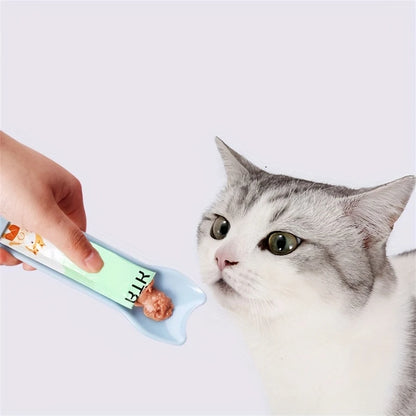 Pet Supplies Cat Strip Squeeze Spoon