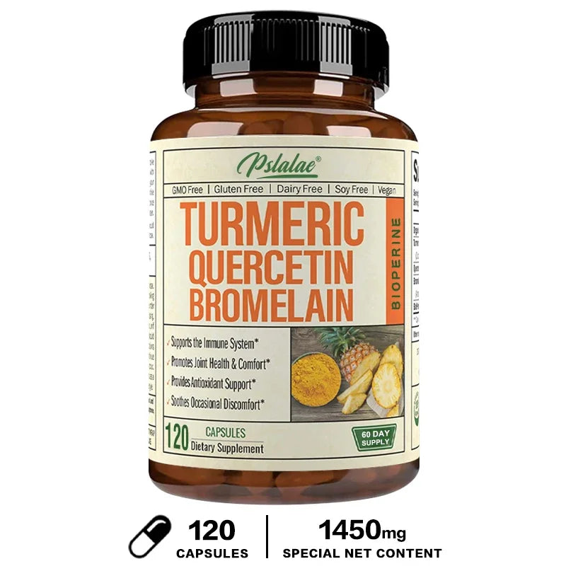 Premium Turmeric Powder Curcumin Capsules