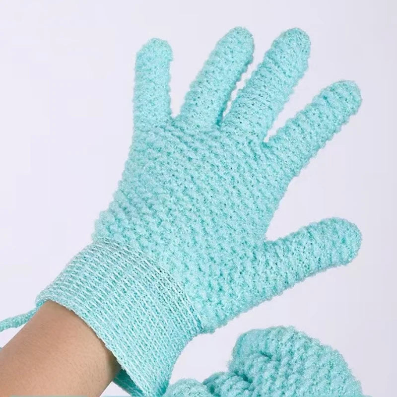 2PCS Exfoliating Bath Gloves