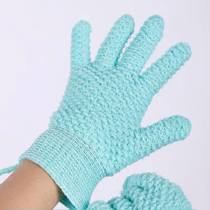 2PCS Exfoliating Bath Gloves