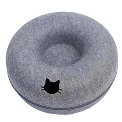 Felt Donut Bed for Pets House With Breather