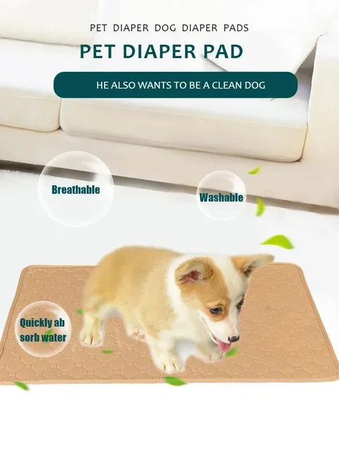 Dog Pee Pad Blanket Reusable