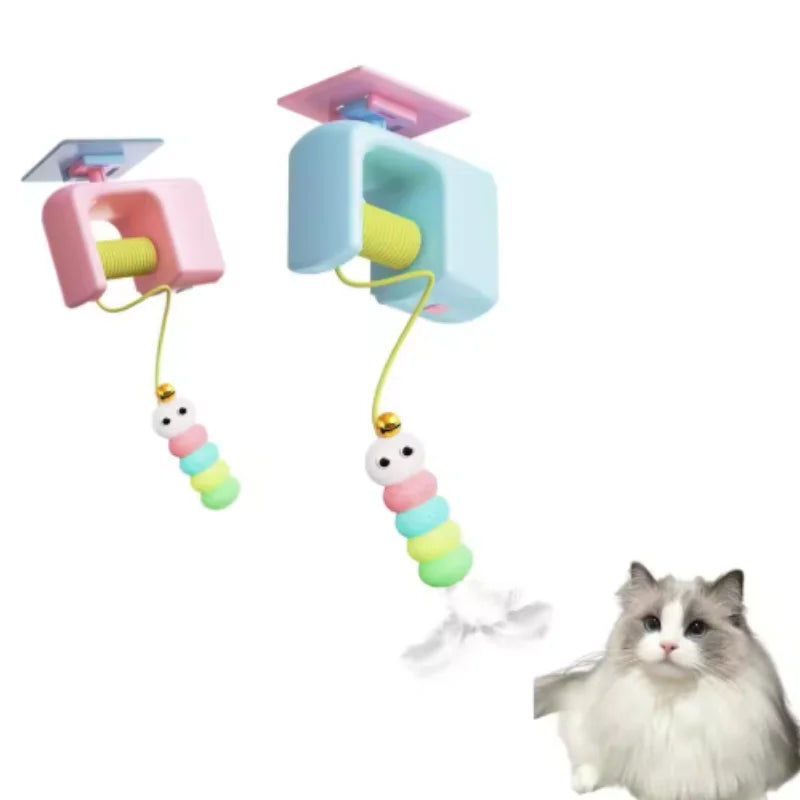 Pet Cat Toys Electric Smart Door Hanging Toy