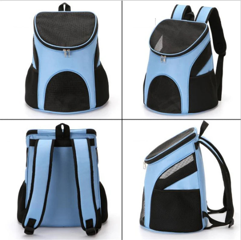 Portable Foldable Pet Mesh Carrier