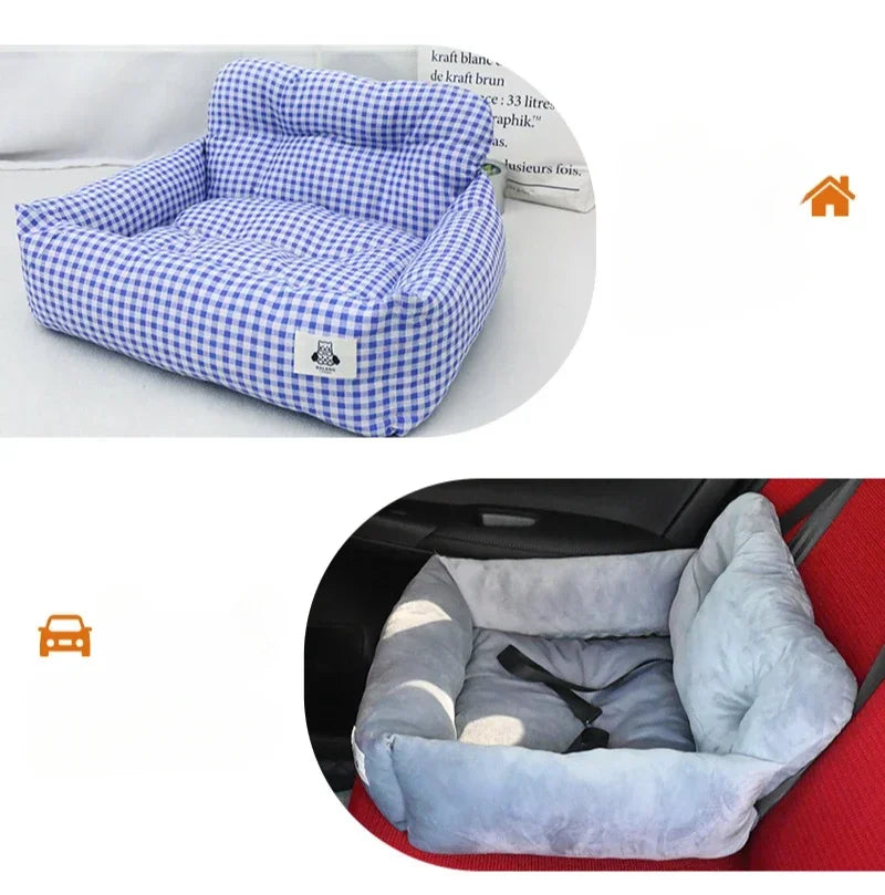 Dog Bed Travel Car Seat Cover