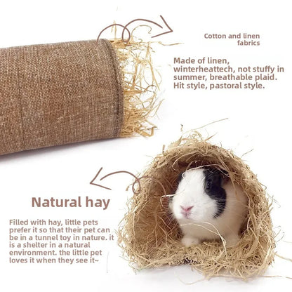 Pet Rabbit Arched Tunnel Toy