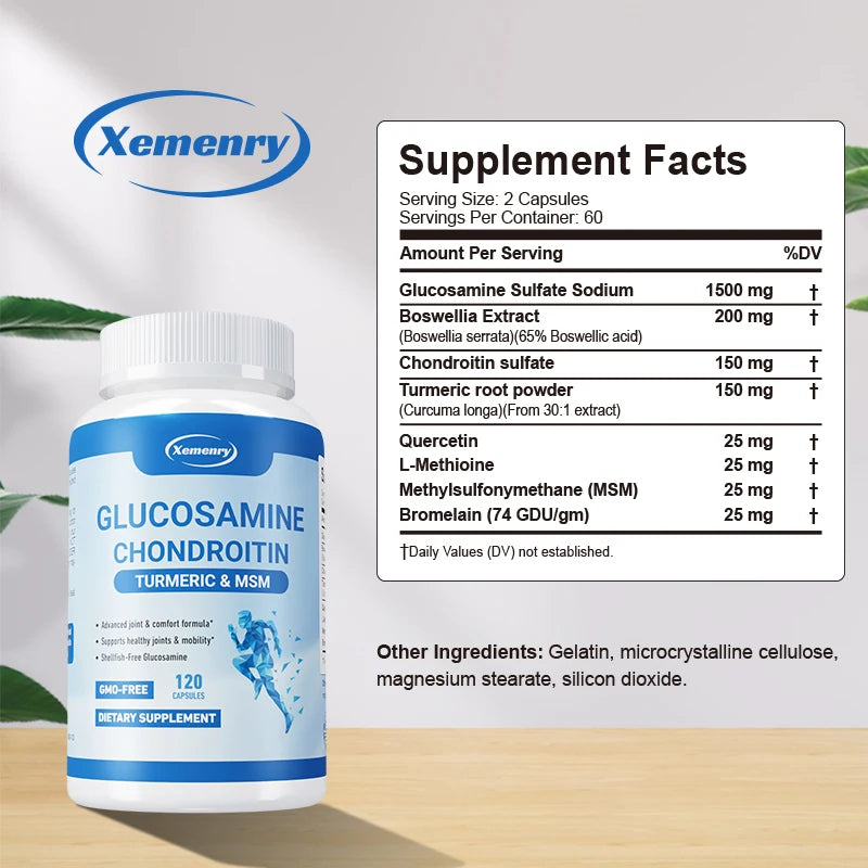 Glucosamine Chondroitin Turmeric & MSM