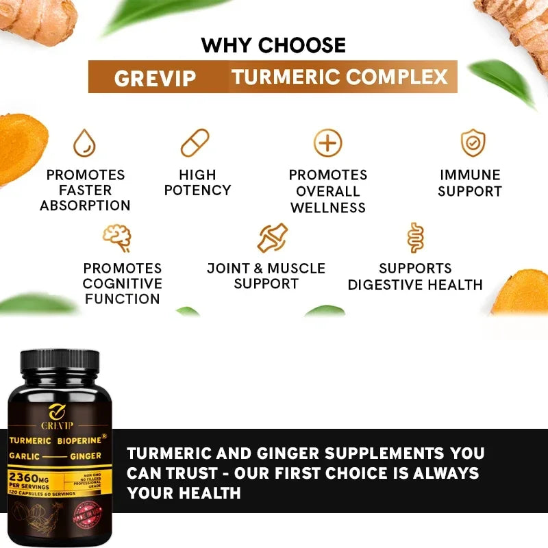 4-in-1 Turmeric Ginger Supplement