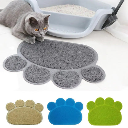 Cloth Claw Shape Cat Litter Pad