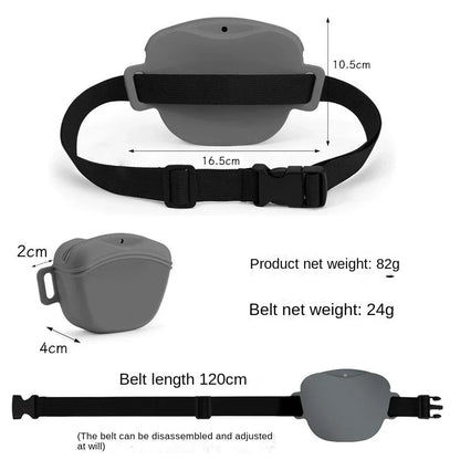 Silicone Treat Bag Outdoor Feeder