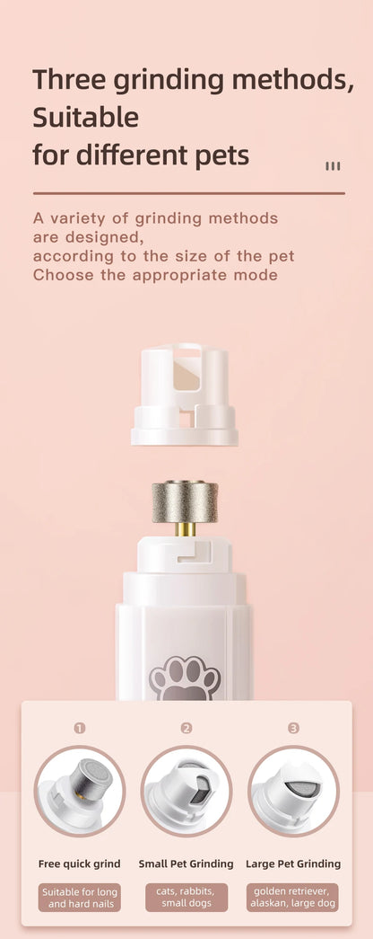 500 MAh 2-Speed Pet Nail Trimmers