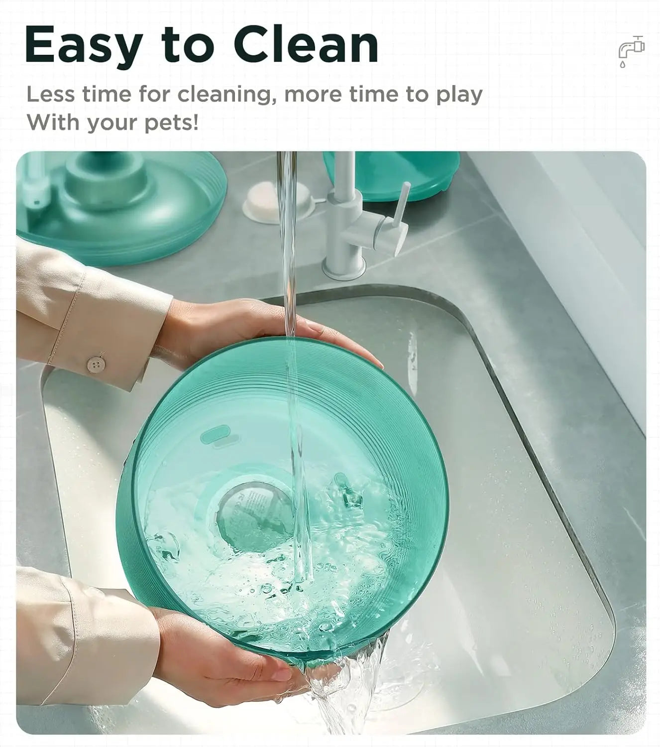 2.5L Smart Ultra Quiet Waterfall ﻿