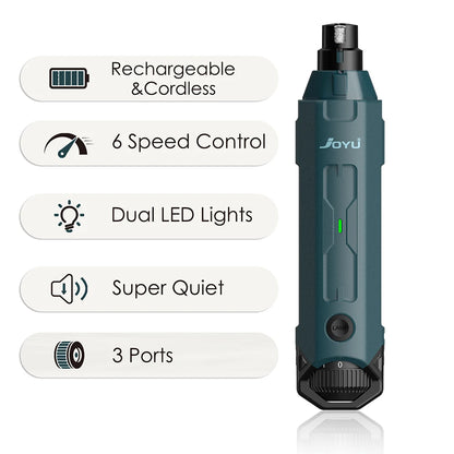 6-Speed Rechargeable Pet Nail Grinder