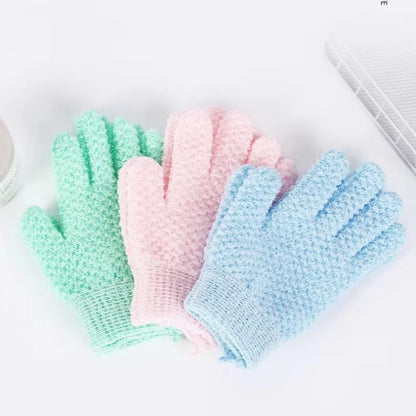 2PCS Exfoliating Bath Gloves