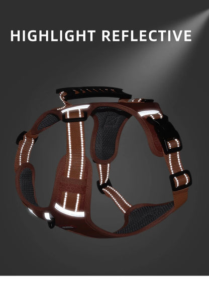 Breathable Reflective Pet Chest Strap