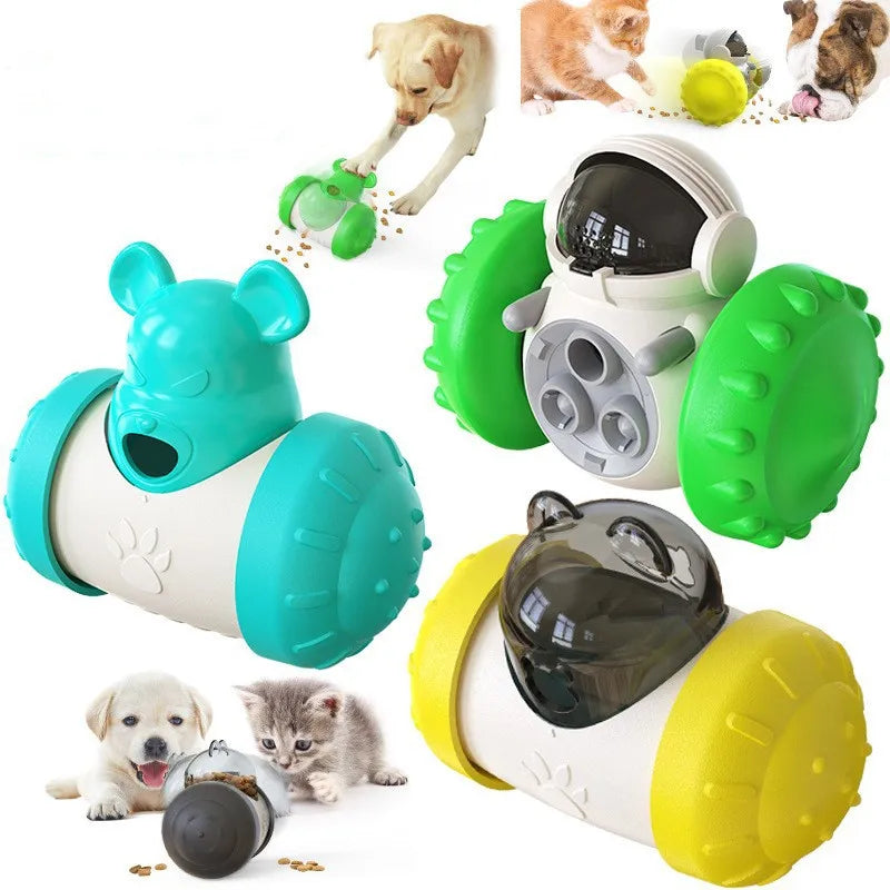 Interactive Pet Food Dispenser