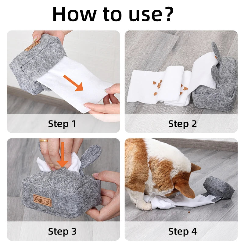 Dog Interactive Snuffle Toys