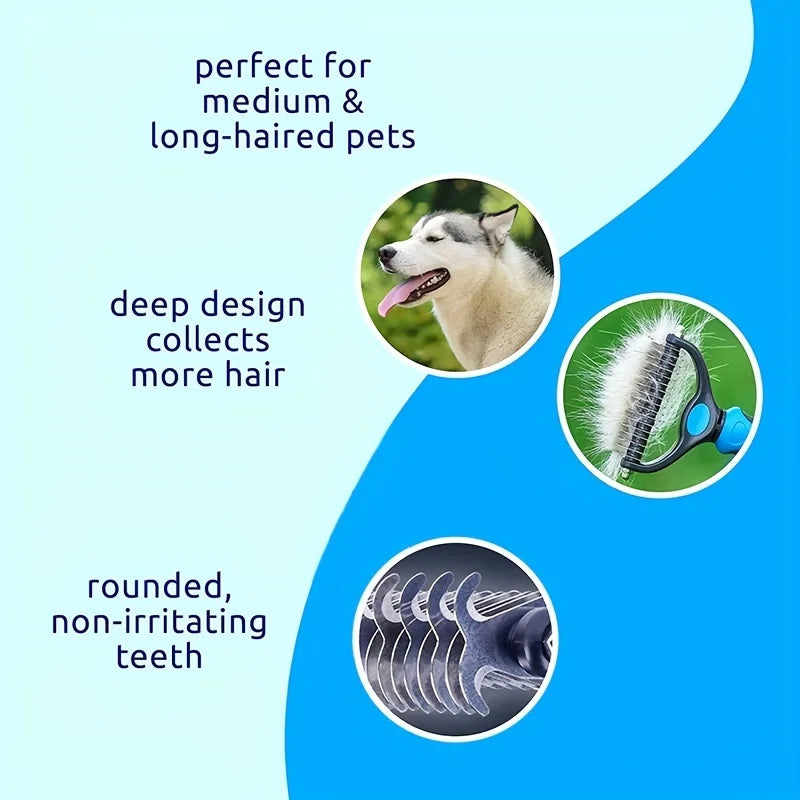 Double Sided Pet Grooming Tool
